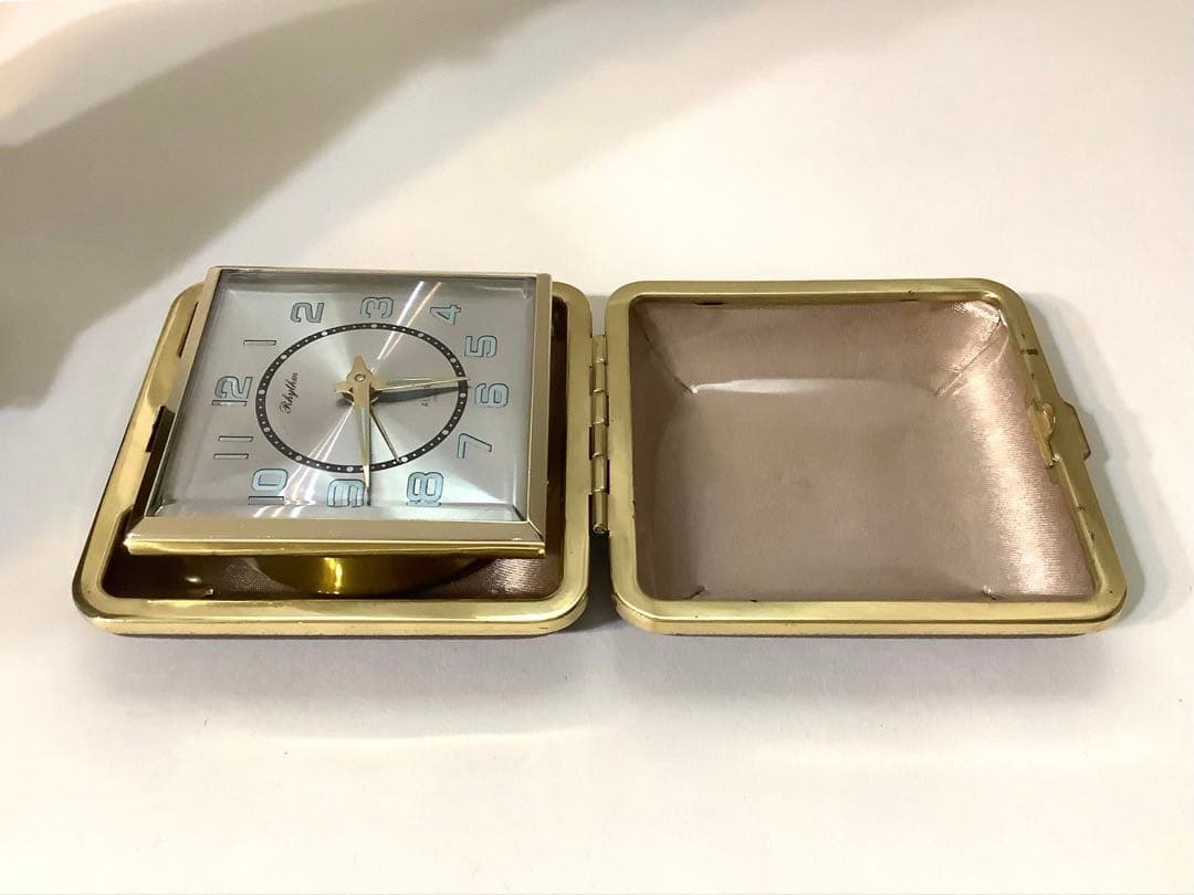 ◾️2品まとめて◾️LOOPING置時計とRhythm折りたたみアラームクロック時計