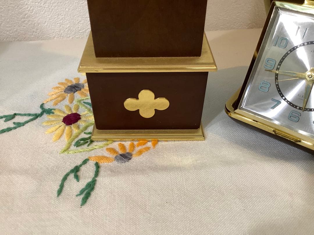 ◾️2品まとめて◾️LOOPING置時計とRhythm折りたたみアラームクロック時計