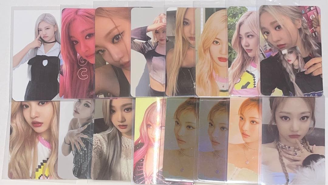 aespa ニンニン トレカ 100枚以上 ＋おまけ　まとめ売り カリナ FC