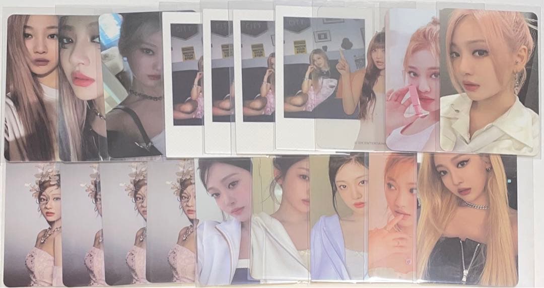 aespa ニンニン トレカ 100枚以上 ＋おまけ　まとめ売り カリナ FC