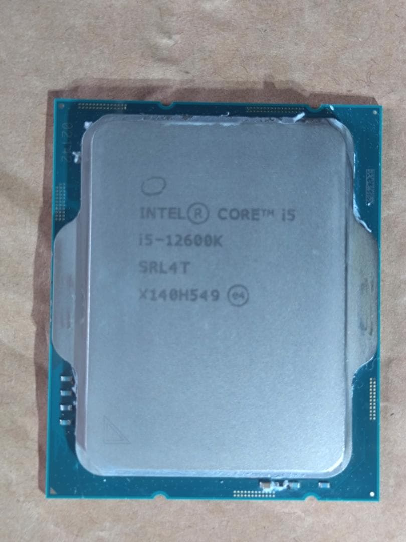 Intel Core i5-12600K 12世代 CPU