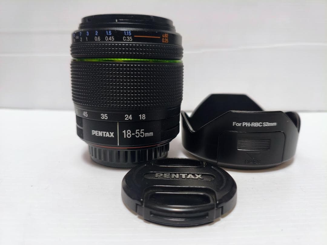 【黒死病対策】【内臓電池交換】PENTAX K-50 黒＋WRレンズ