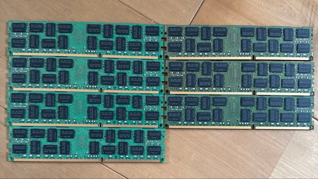 SAMSUNG PC3L-12800R 16GB✖️7枚 サーバ用
