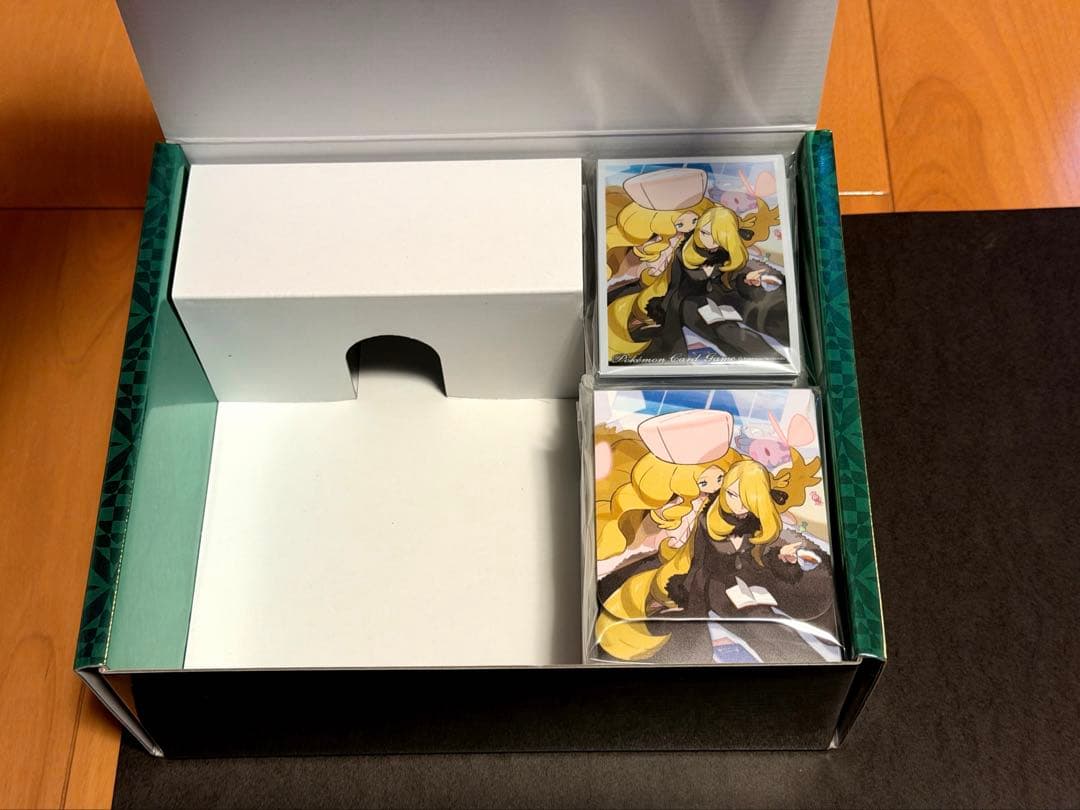 (新品未開封)ポケカ　シロナ&カトレア　デッキケース、デッキシールド　セット