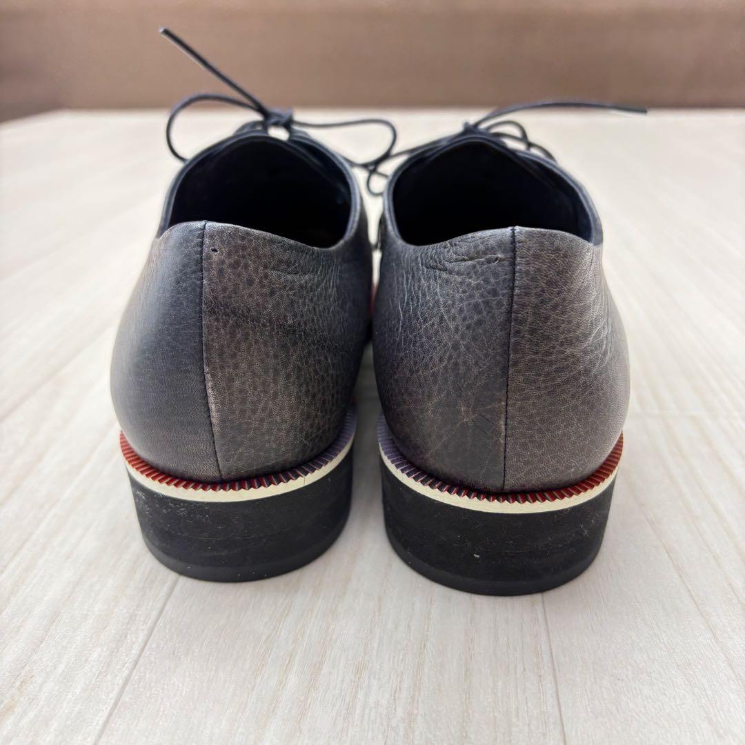 ■ 極美品 ツモリチサト ウォーク レースアップシューズ レザーシューズ 24