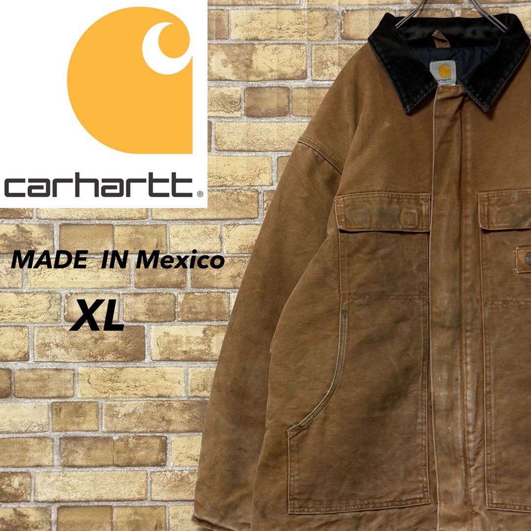 カーハート　メキシコ製　ダック地　トラディショナルジャケット　中綿　C26XL.