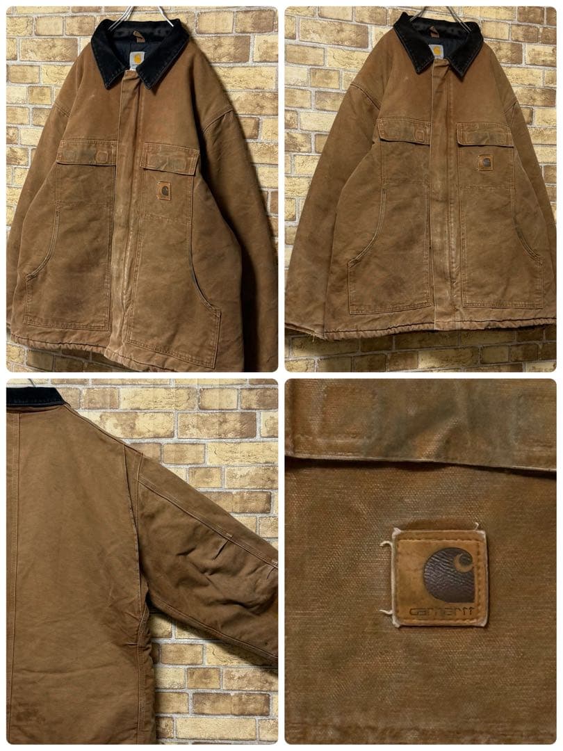 カーハート　メキシコ製　ダック地　トラディショナルジャケット　中綿　C26XL.