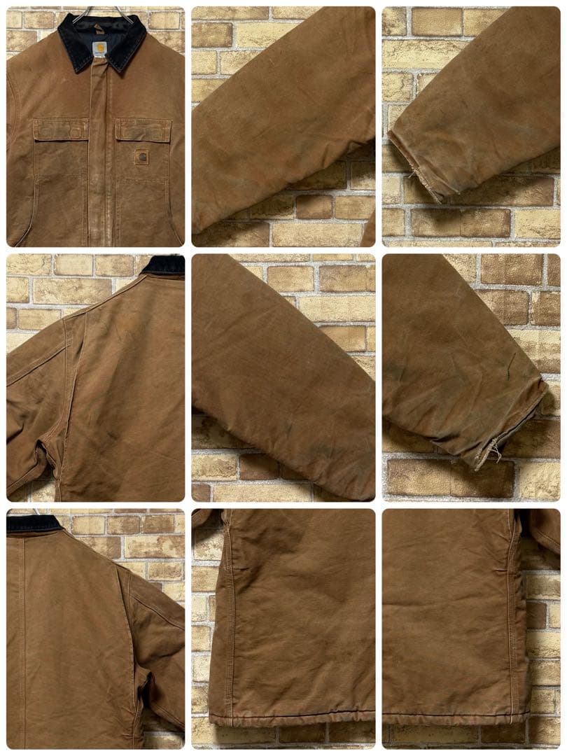 カーハート　メキシコ製　ダック地　トラディショナルジャケット　中綿　C26XL.