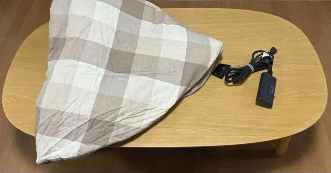 【週末限定値下げ】2024年購入 こたつにもなるローテーブル 大 ナチュラル