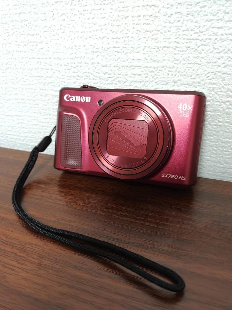 Canon デジタルカメラ PowerShot SX720 HS（レッド）