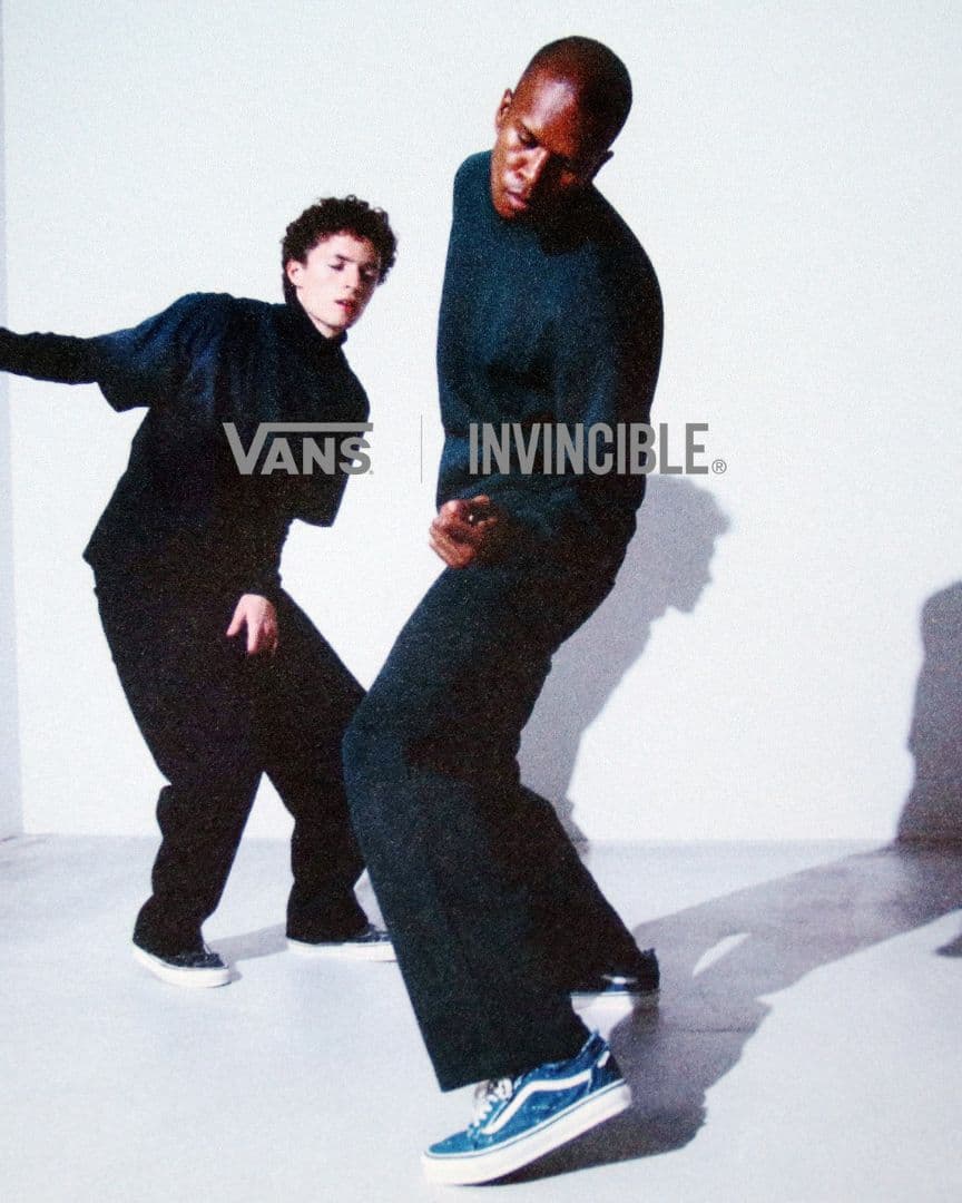 invincibleコラボ【新品/25cm】VANS SK8-MID バンズ 黒