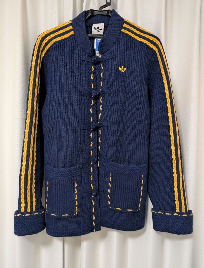 【日本未発売・中国限定】アディダス チャイナ服トラックジャージニットカーディガン