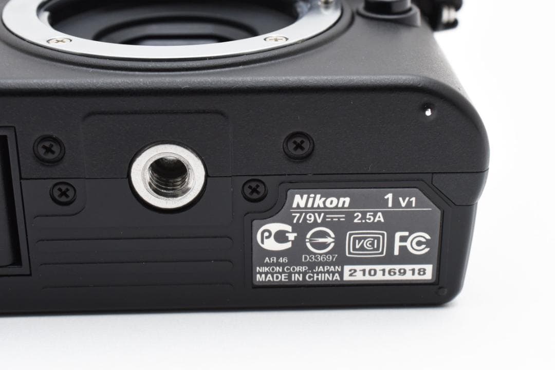 超美品 NIKON 1 V1 ショット数1160枚 デジタル ボディ C868