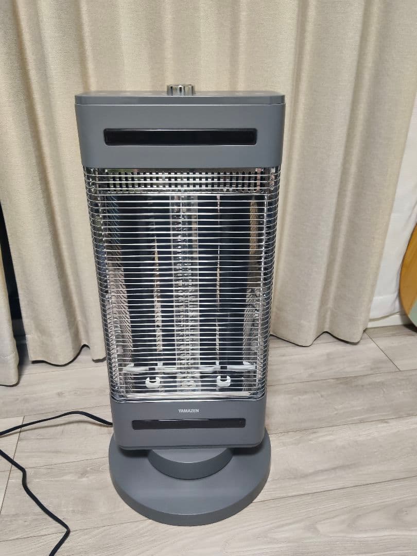 YAMAZEN セラミックファンヒーター EDBC-SVM121 グレー