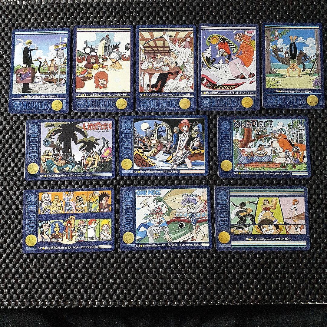 ワンピースビジュアルアドベンチャーカード、キラ、ラメ、シク、ノーマル65枚セット