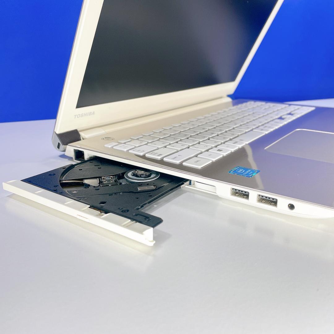 初期設定済✨快適SSD✨Windows11✨東芝ゴールドノートパソコン薄型カメラ