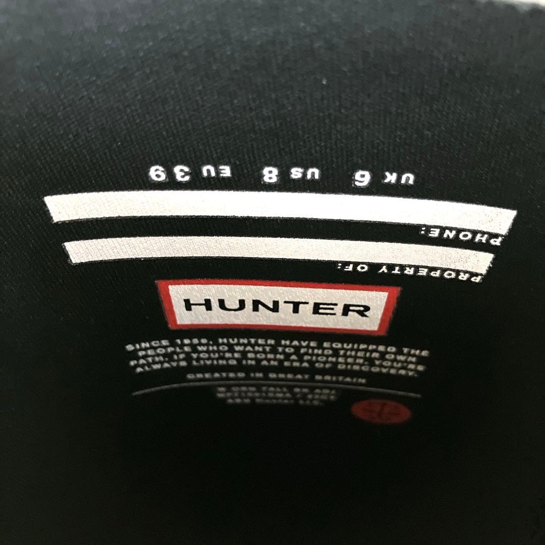 極美品✨　HUNTER オリジナルトールブーツ　25㎝　WFT1001RMA