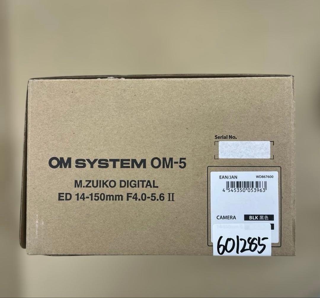 601285 OM SYSTEM OM-5 ボディー ブラック