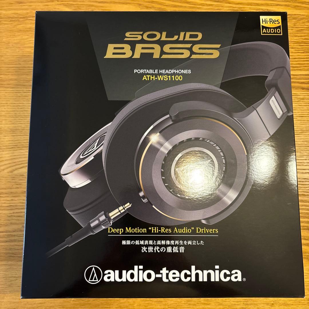 オーディオテクニカ　ATH-WS1100 ヘッドフォン　SOLID BASS