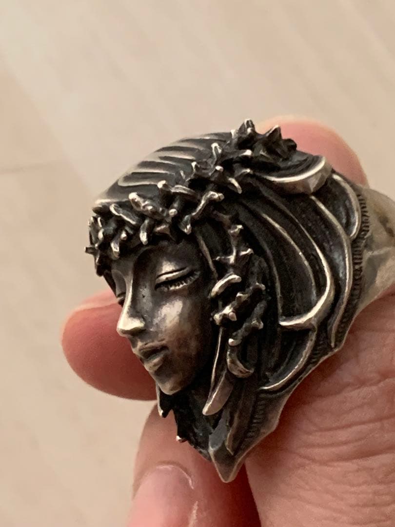 Mad Graffiti マッドグラフィティ イヴリング L シルバー 指輪