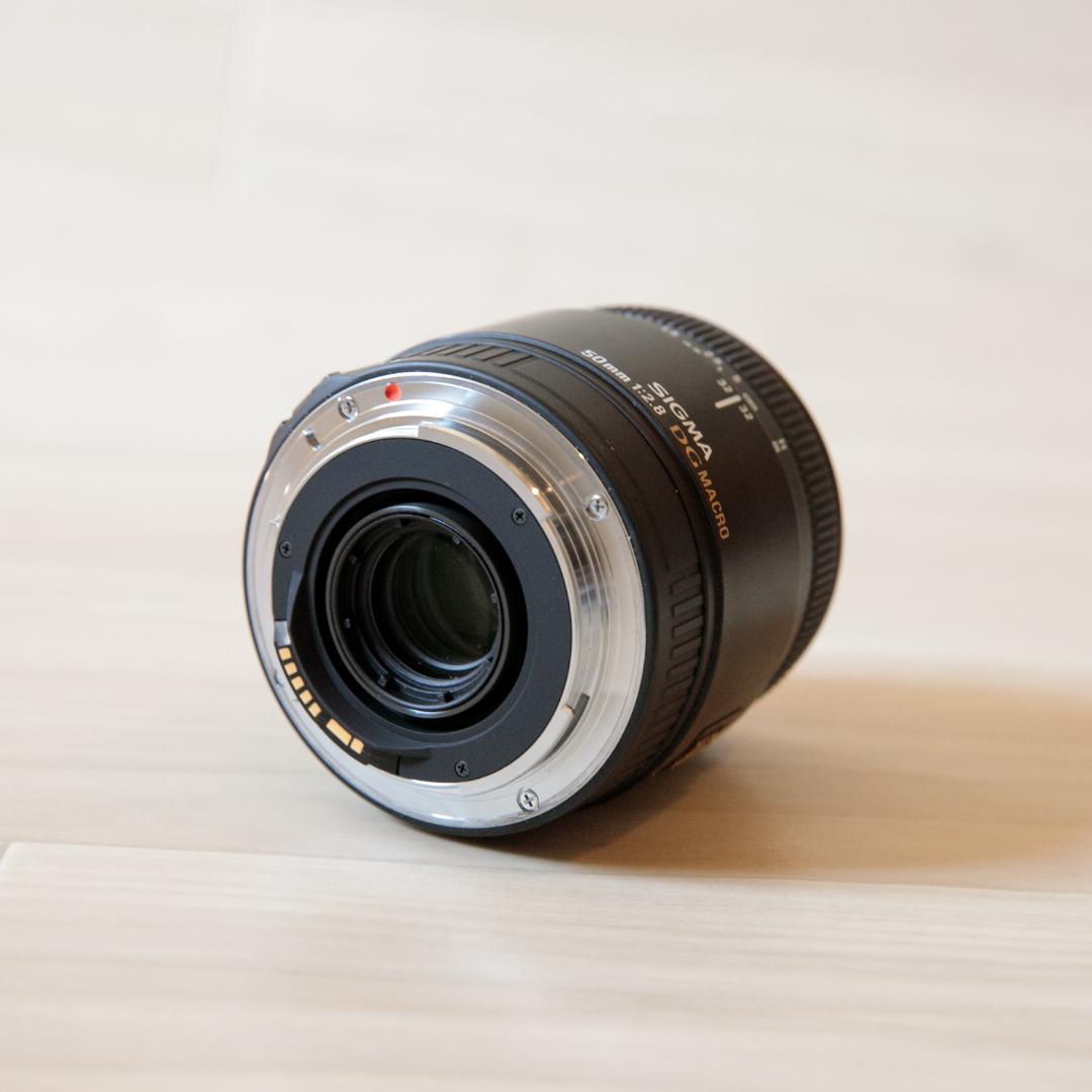 シグマ　50mm マクロ　キャノン　フルサイズOK