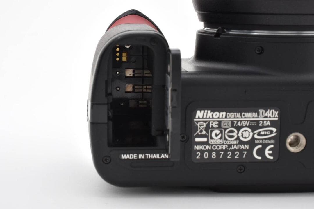 ニコン Nikon D40X レンズセット 付属品多数 ショット数6378回