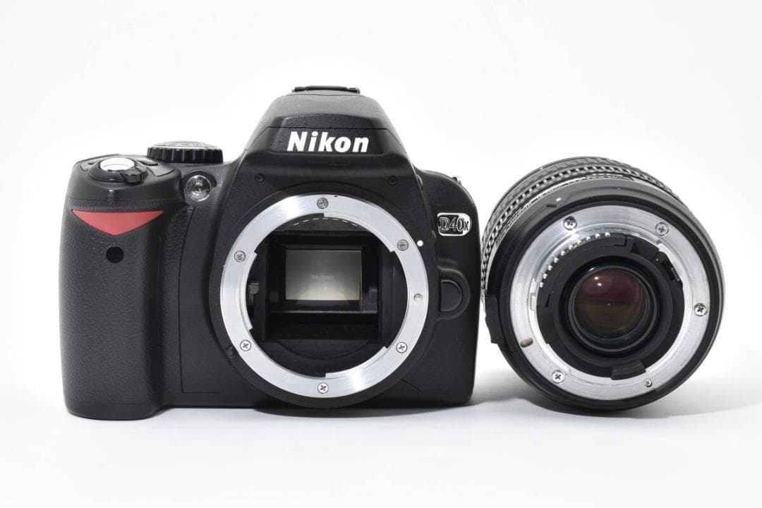 ニコン Nikon D40X レンズセット 付属品多数 ショット数6378回