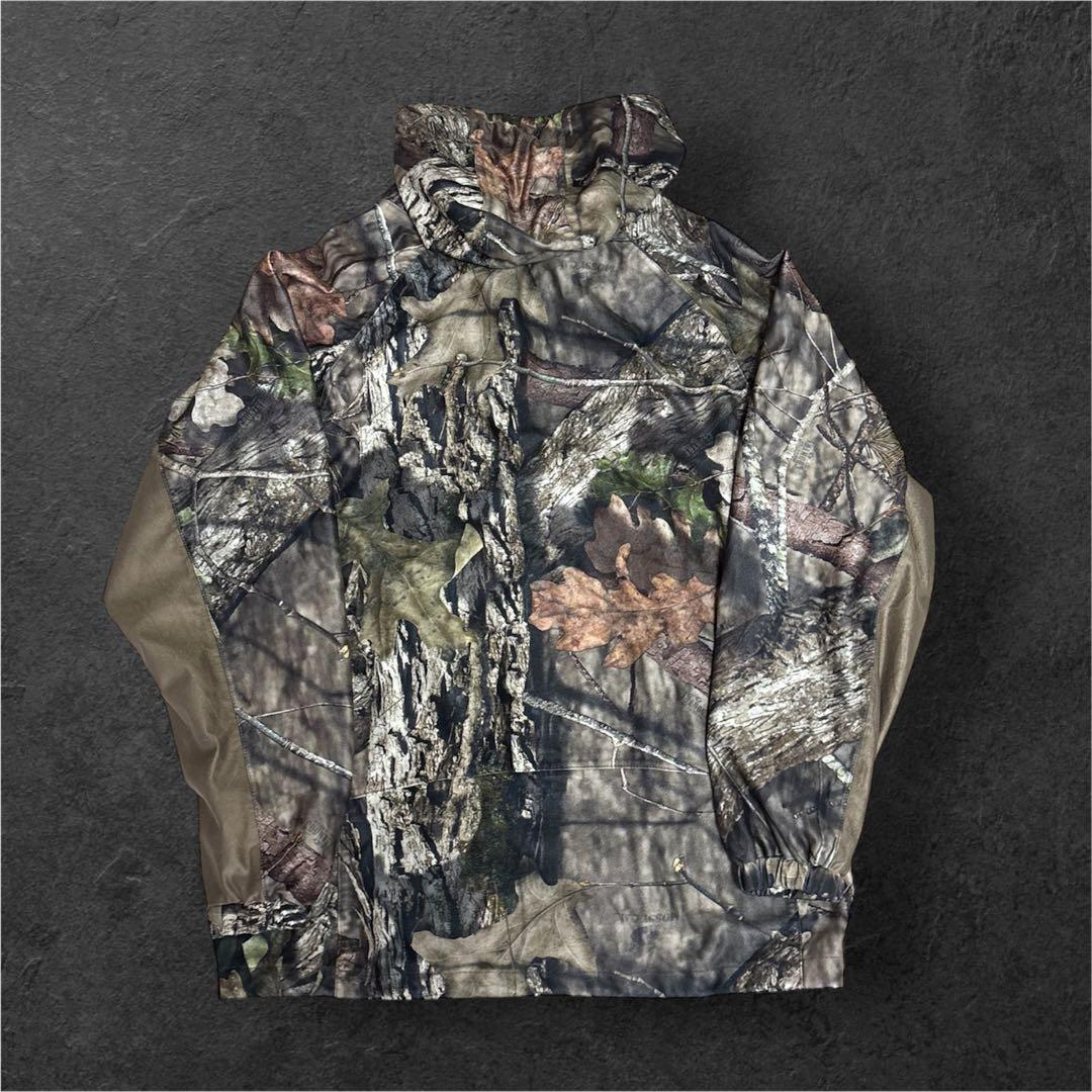RED HEAD リアルツリーカモ 迷彩パーカー Lサイズ アウトドア 古着