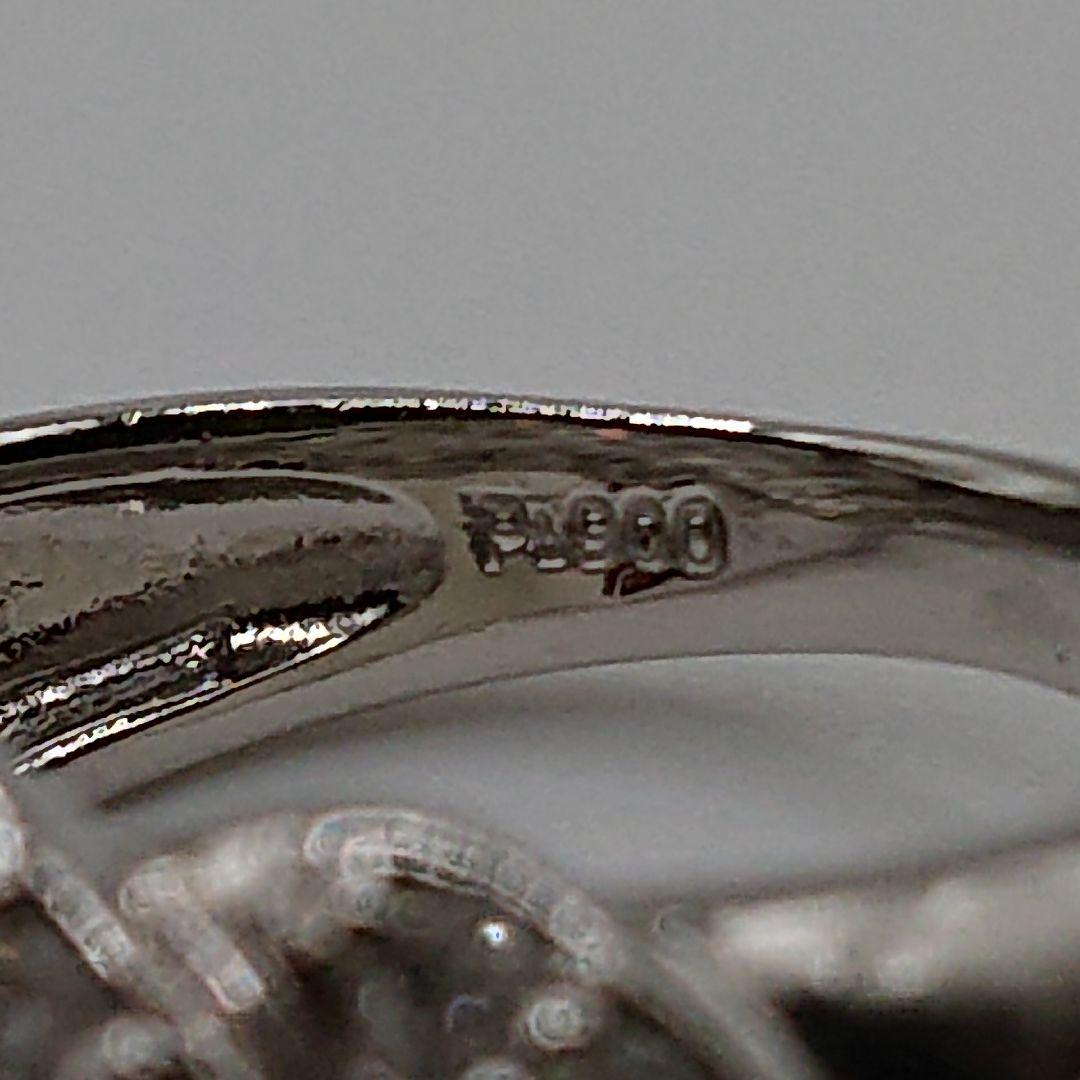 kariar様1カラット パヴェ風 天然ダイヤモンドリング プラチナ900