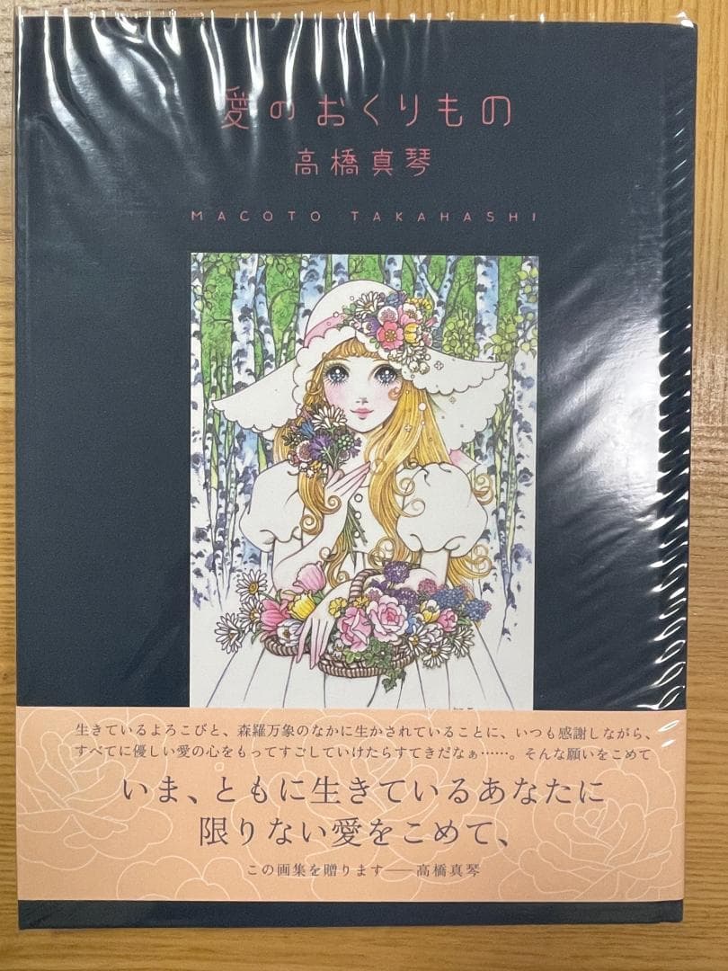 高橋真琴先生　果樹園の少女〜いちじく〜【原画】