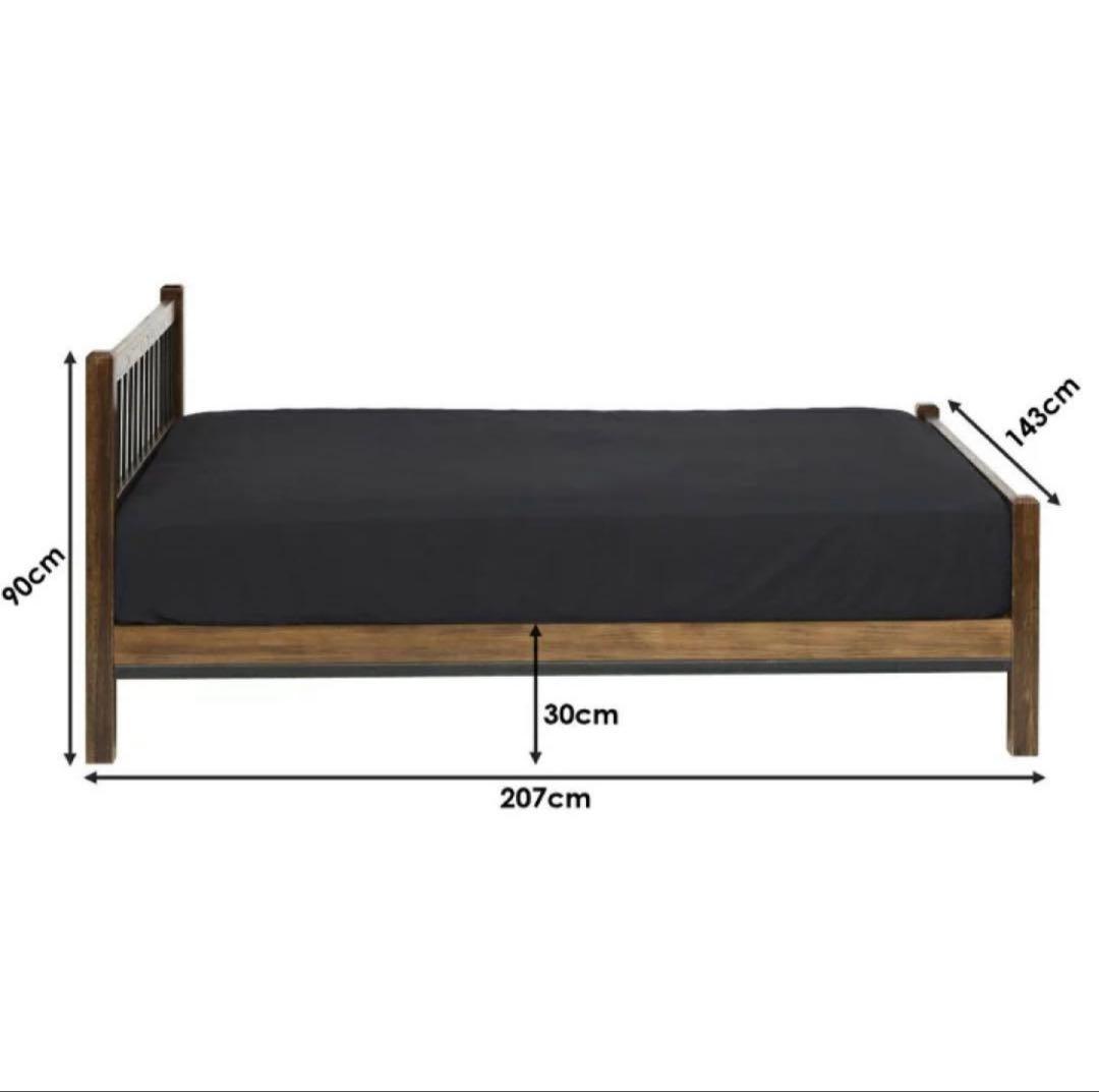 廃盤ACME Furniture GRANDVIEW BED ダブルベッド