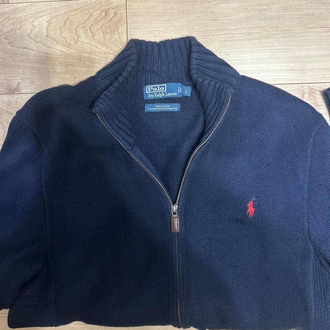 P*n様 90年代　ポロバイラルフローレン ハイネック コットン　ドライバーズニ