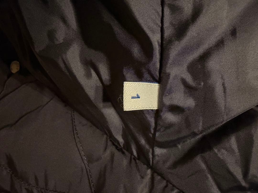 【美品】サイズ1 モンクレール Flammette フラメッテ ダウン ブラック