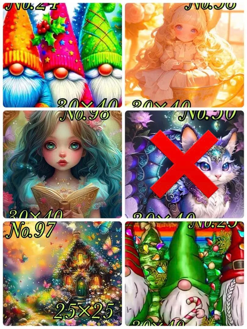 ダイヤモンドアートキット‼︎ 33点