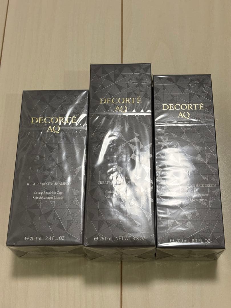 デコルテ AQ シャンプー コンディショナー トリートメント セット