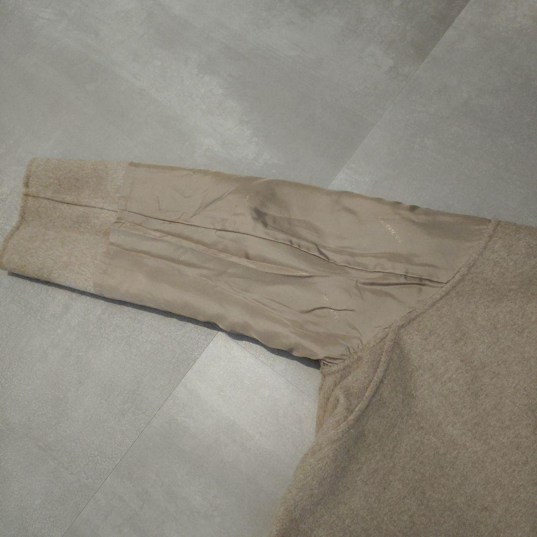 GALERIE VIE　ウールダブルフェイス チェスターコート　ベージュ　36