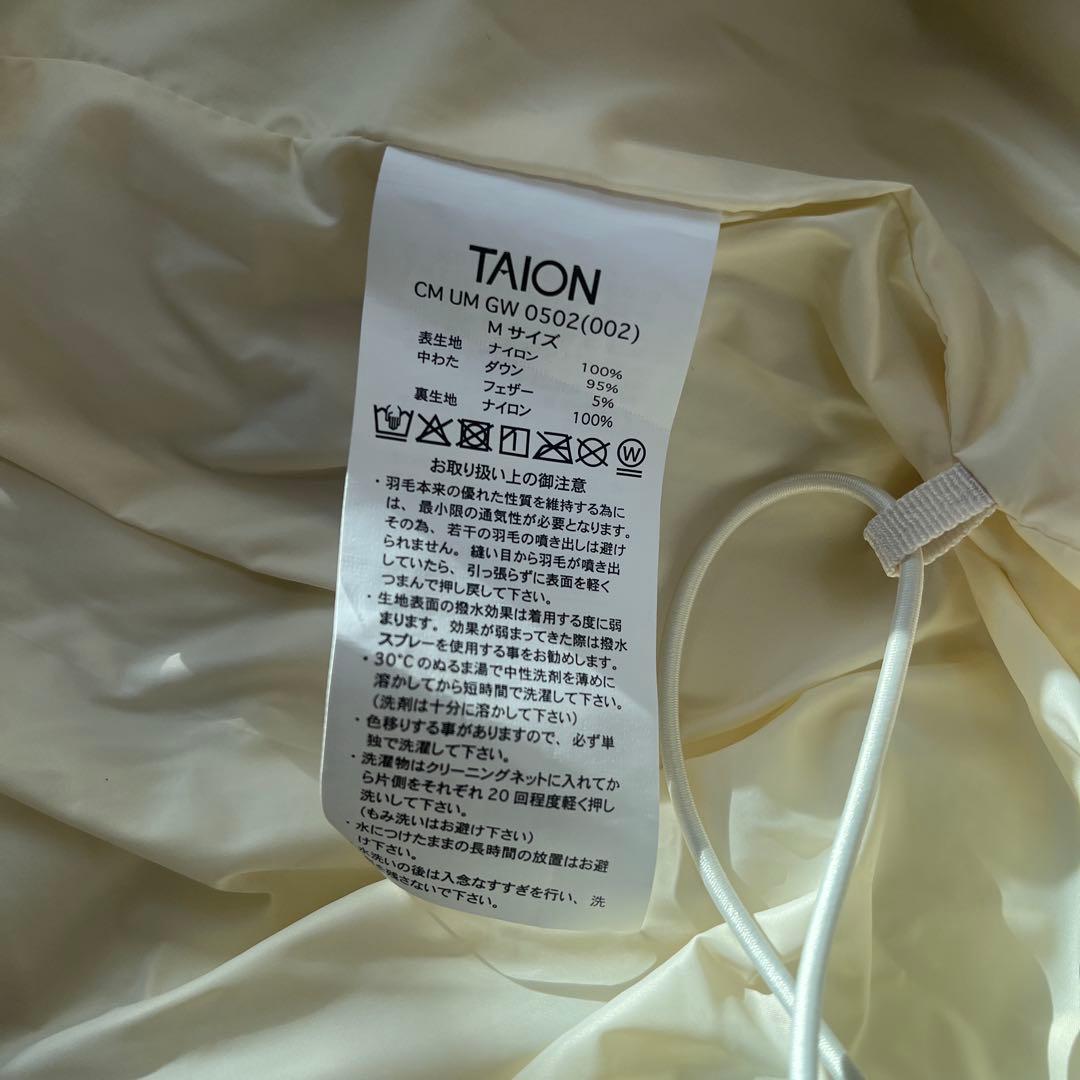 TAION今季新品VERY掲載自宅で洗濯OK軽量で暖かいコラボ ショートダウンM