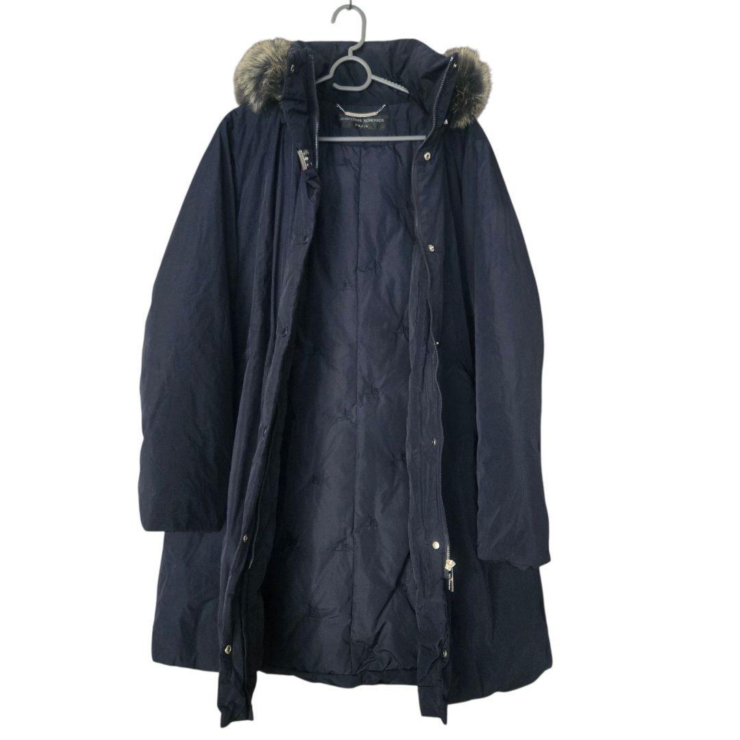 JEAN-LOUIS SCHERRER ダウンコート Bフォックスファー LL