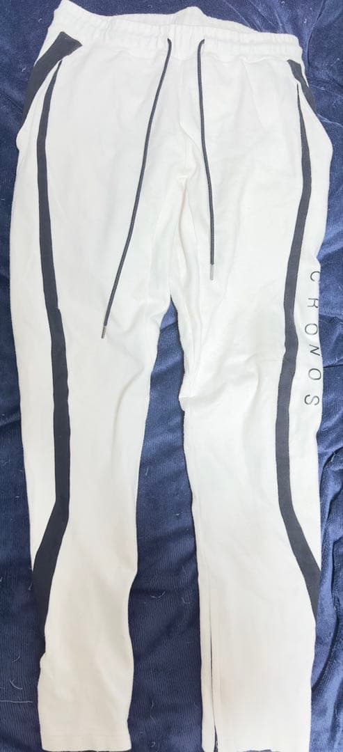 CRONOS ホワイト ブラック ジャケット パンツ セット