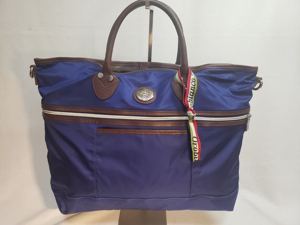 Orobianco 2way ビジネスバッグ トートバッグ ネイビー