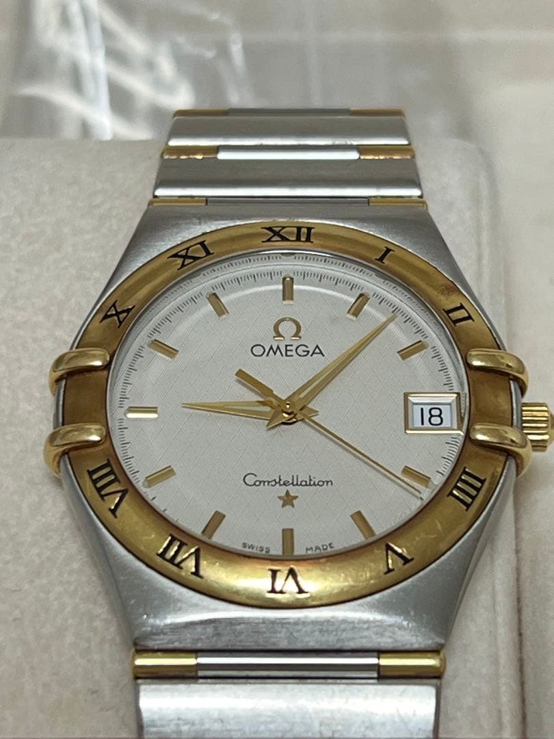 OMEGA オメガ コンステレーション メンズ クォーツ 不動 余りゴマ有