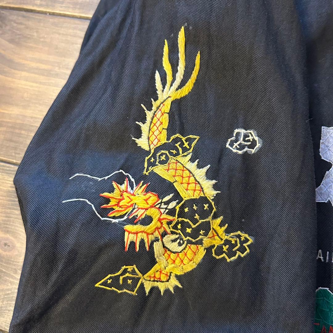 ビンテージ 60年代 スーベニア ベトナム ジャケット ベトジャン 下描き残り