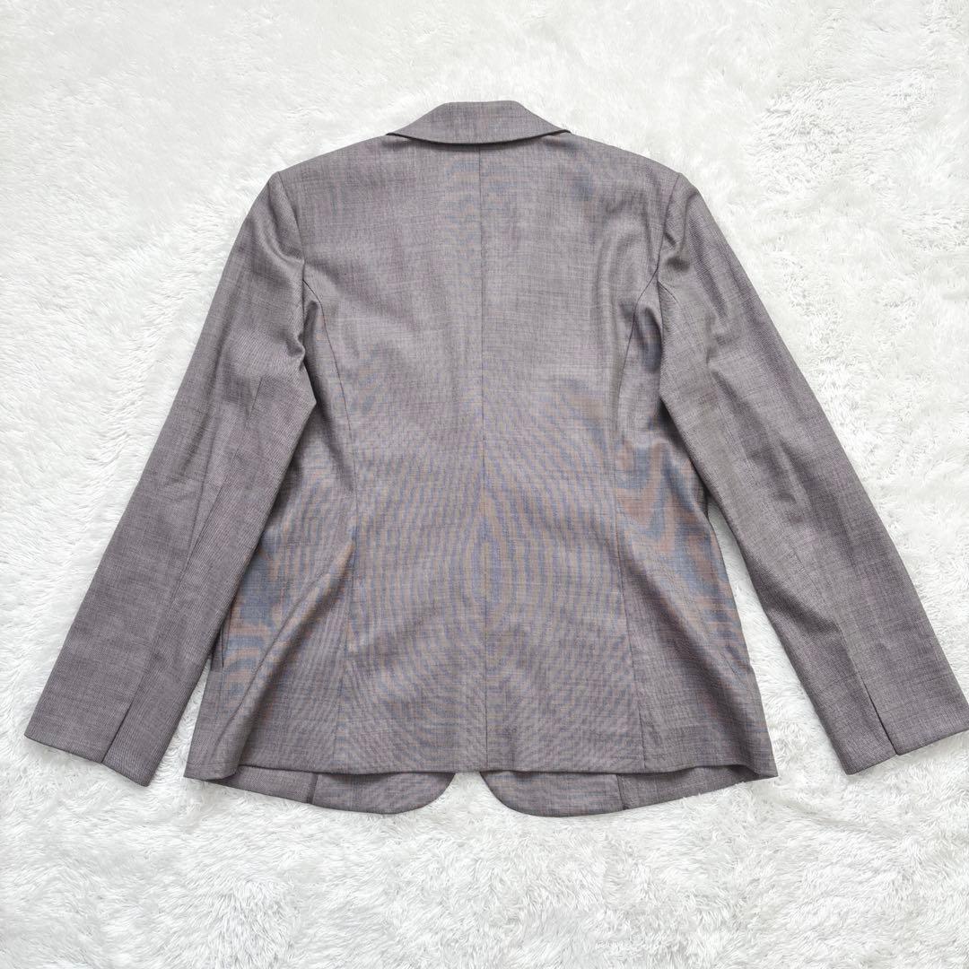 美品✨Leilianレリアン ロロピアーナ L パンツスーツ ウール シルク