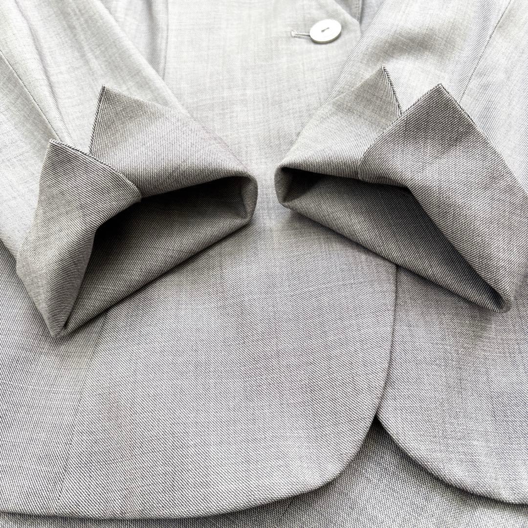 美品✨Leilianレリアン ロロピアーナ L パンツスーツ ウール シルク