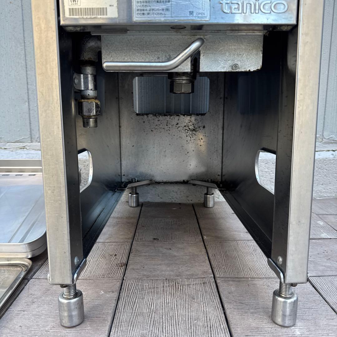 TANICO NB型 涼厨ガスフライヤー 9L 業務用ガスフライヤー 都市ガス用