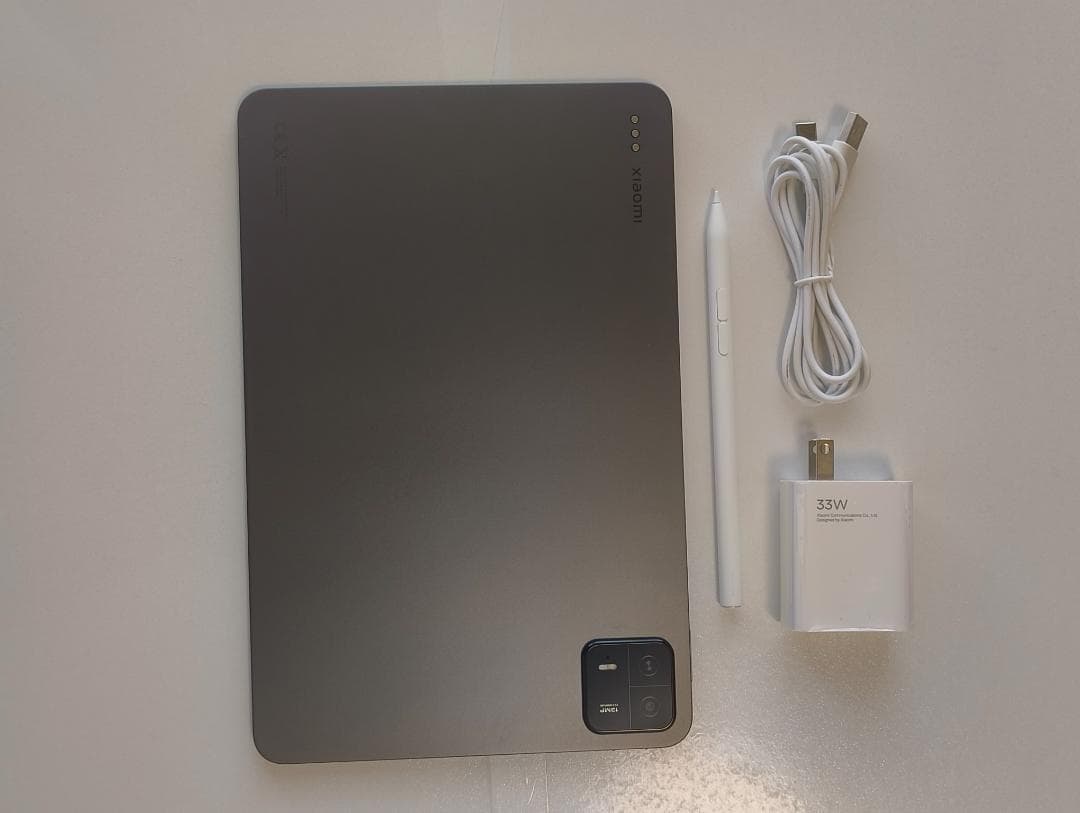 Xiaomi Pad 6【中古美品】スマートペン、専用ケース、未使用ケース付き