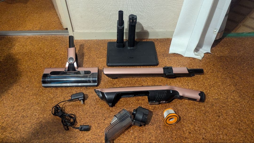 シャーク EVOPOWER スティッククリーナー CS501J 予備バッテリー付