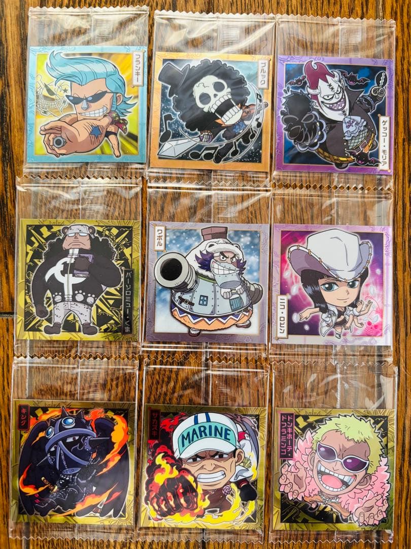 ワンピース ウエハースシール　LOG1〜LOG12 140枚