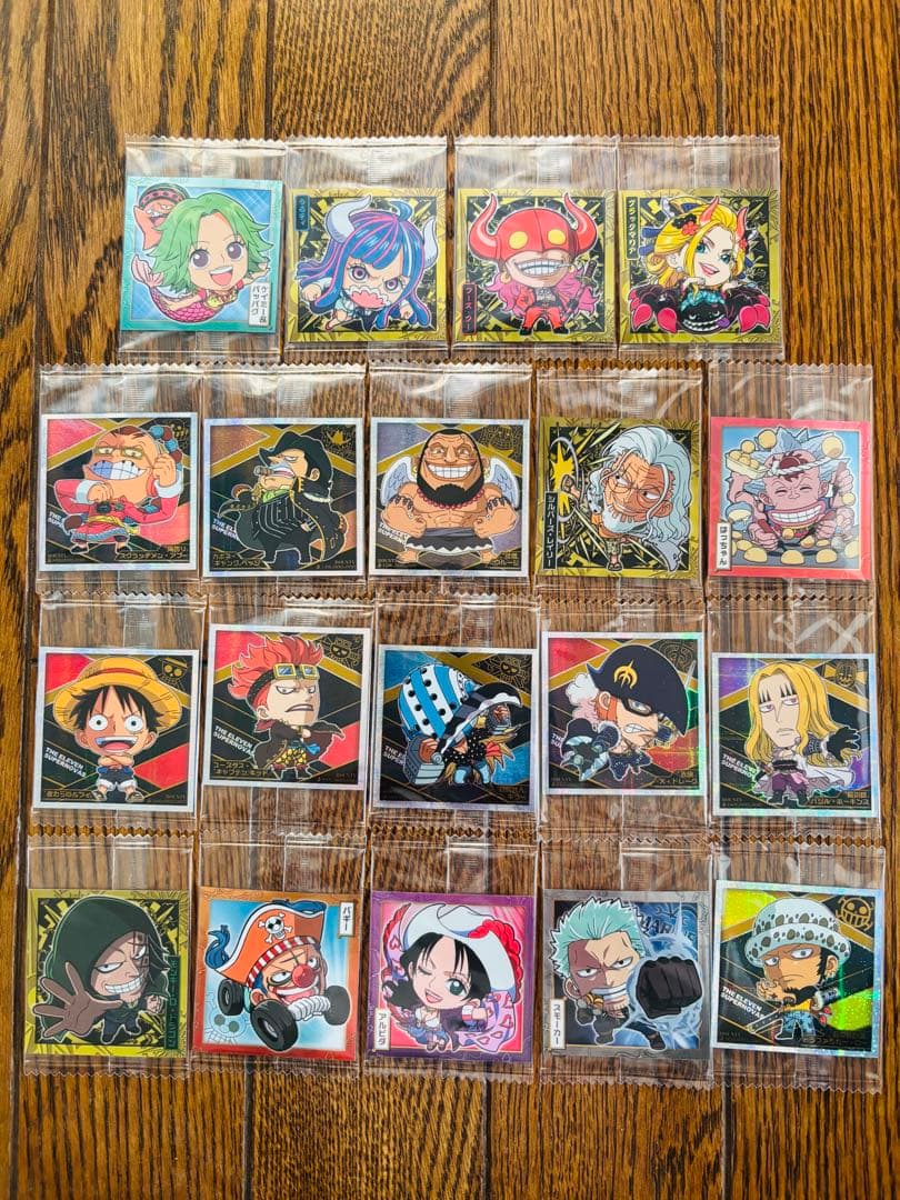 ワンピース ウエハースシール　LOG1〜LOG12 140枚