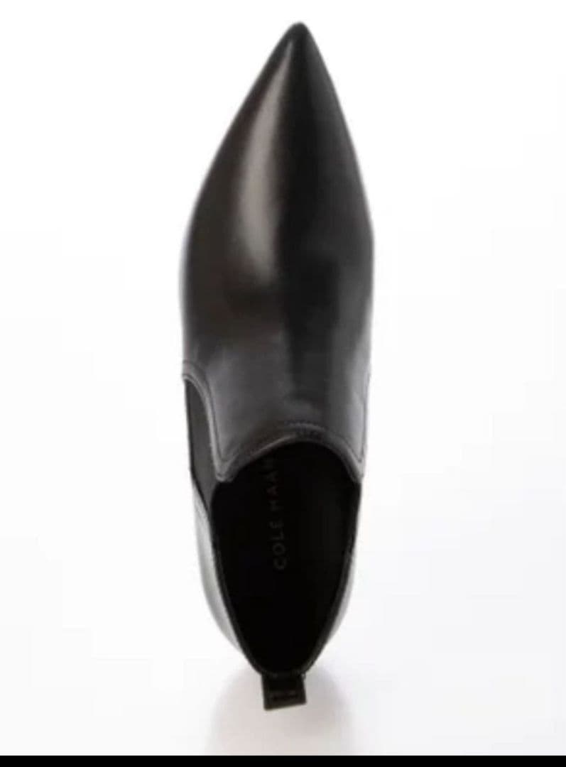 新春値下げ★新品未使用★COLE HAANブラックサイドゴアブーツ 23㎝